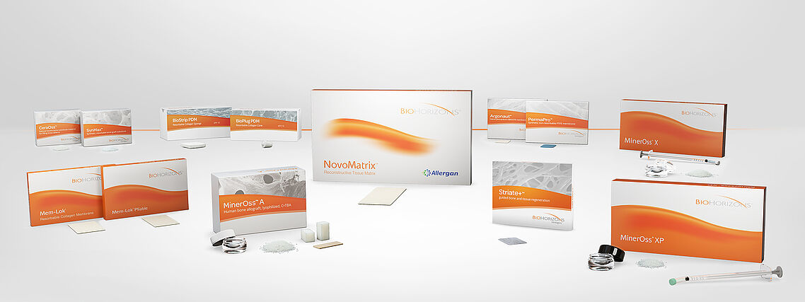 Find out more about our biomaterials portfolio BioHorizons Biomaterials – Innovative and holistic solutions