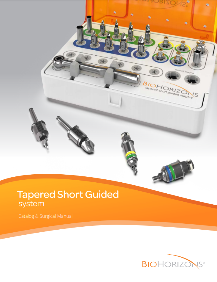 BioHorizons Tapered Short Guided Surgery Catalog