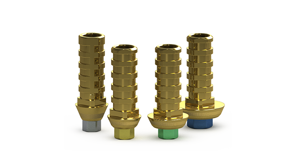 BioHorizons Prosthetics Tapered Easy Ti Temporary PEEK Abutments